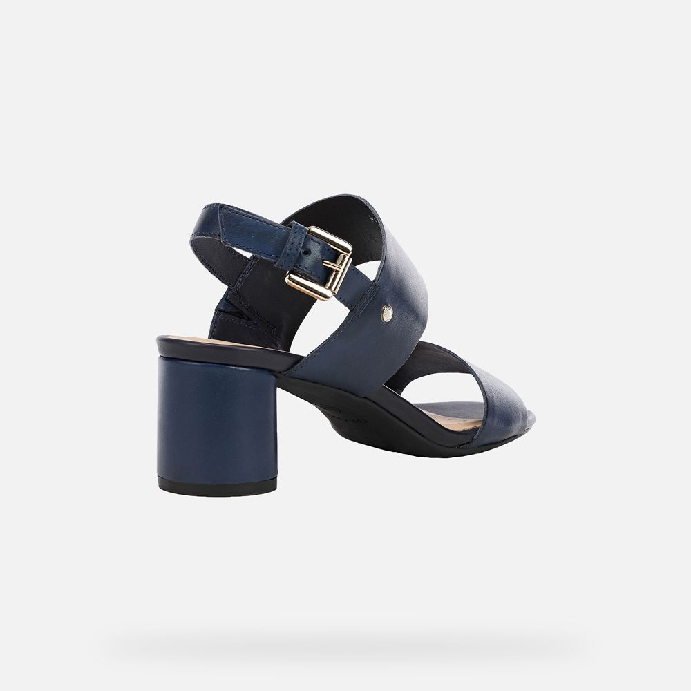 Sandales Geox Ortensia - Bleu - Femme 376409-GTH